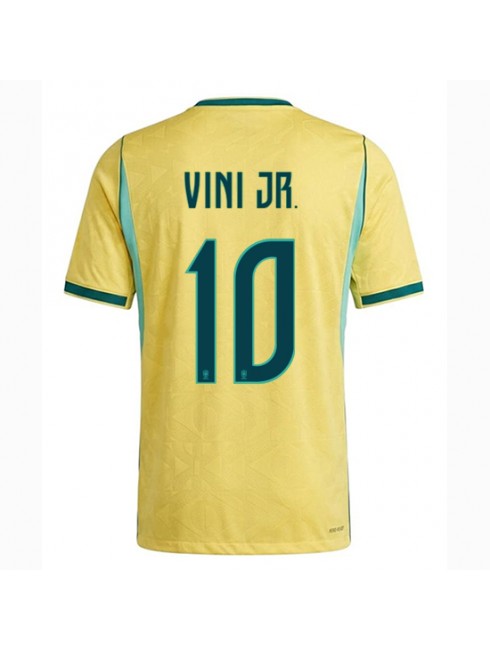 Brasilien Vinicius Junior #10 Heimtrikot WM 2026 Kurzarm Brasilien Vinicius Junior #10 Heimtrikot WM 2026 Kurzarm